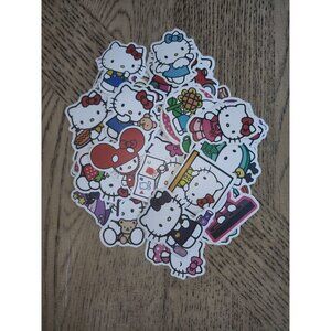 Hello Kitty stickers New 50 vinyl stickers Sanrio